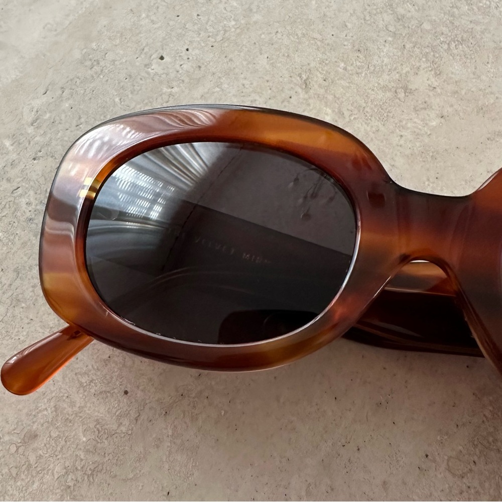 Crap Eyewear The Velvet Mirror Square Brown Sunglasses - Picture 5 of 9